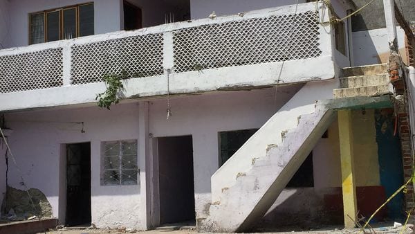 La casa de Mónica quedó inhabitable.